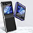 Hard Rigid Plastic Matte Finish Front and Back Cover Case 360 Degrees QH2 for Samsung Galaxy Z Flip5 5G