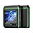 Hard Rigid Plastic Matte Finish Front and Back Cover Case 360 Degrees QH2 for Samsung Galaxy Z Flip5 5G Green