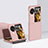 Hard Rigid Plastic Matte Finish Front and Back Cover Case 360 Degrees QH3 for Oppo Find N3 Flip 5G Rose Gold