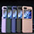 Hard Rigid Plastic Matte Finish Front and Back Cover Case 360 Degrees QH4 for Samsung Galaxy Z Flip5 5G