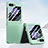 Hard Rigid Plastic Matte Finish Front and Back Cover Case 360 Degrees SD1 for Samsung Galaxy Z Flip5 5G