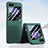 Hard Rigid Plastic Matte Finish Front and Back Cover Case 360 Degrees SD1 for Samsung Galaxy Z Flip5 5G