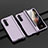 Hard Rigid Plastic Matte Finish Front and Back Cover Case 360 Degrees SD2 for Samsung Galaxy Z Fold5 5G