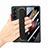 Hard Rigid Plastic Matte Finish Front and Back Cover Case 360 Degrees SD3 for Samsung Galaxy Z Fold5 5G