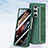 Hard Rigid Plastic Matte Finish Front and Back Cover Case 360 Degrees SD3 for Samsung Galaxy Z Fold5 5G Green