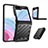 Hard Rigid Plastic Matte Finish Front and Back Cover Case 360 Degrees Z01L for Samsung Galaxy Z Flip5 5G