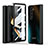 Hard Rigid Plastic Matte Finish Front and Back Cover Case 360 Degrees Z01L for Samsung Galaxy Z Fold5 5G