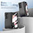 Hard Rigid Plastic Matte Finish Front and Back Cover Case 360 Degrees Z02L for Samsung Galaxy Z Fold5 5G