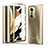 Hard Rigid Plastic Matte Finish Front and Back Cover Case 360 Degrees ZL1 for Huawei Honor Magic V 5G Gold