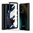 Hard Rigid Plastic Matte Finish Front and Back Cover Case 360 Degrees ZL2 for Oppo Find N2 5G