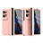 Hard Rigid Plastic Matte Finish Front and Back Cover Case 360 Degrees ZL4 for Oppo Find N2 5G