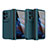 Hard Rigid Plastic Matte Finish Front and Back Cover Case 360 Degrees ZL4 for Oppo Find N2 5G