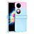 Hard Rigid Plastic Matte Finish Front and Back Cover Case 360 Degrees ZL5 for Huawei Pocket S