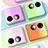 Hard Rigid Plastic Matte Finish Front and Back Cover Case 360 Degrees ZL6 for Huawei P60 Pocket