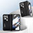 Hard Rigid Plastic Matte Finish Front and Back Cover Case 360 Degrees ZL6 for Oppo Find N2 5G