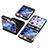 Hard Rigid Plastic Matte Finish Front and Back Cover Case 360 Degrees ZL6 for Samsung Galaxy Z Flip5 5G