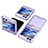 Hard Rigid Plastic Matte Finish Front and Back Cover Case 360 Degrees ZL9 for Samsung Galaxy Z Flip5 5G