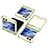 Hard Rigid Plastic Matte Finish Front and Back Cover Case 360 Degrees ZL9 for Samsung Galaxy Z Flip5 5G