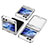 Hard Rigid Plastic Matte Finish Front and Back Cover Case 360 Degrees ZL9 for Samsung Galaxy Z Flip5 5G