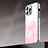 Hard Rigid Plastic Matte Finish Gradient Case Back Cover AT1 for Apple iPhone 15 Pro Pink