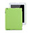 Hard Rigid Plastic Matte Finish Snap On Case for Apple iPad 4 Green