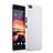 Hard Rigid Plastic Matte Finish Snap On Case for HTC One X9 White