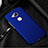 Hard Rigid Plastic Matte Finish Snap On Case for Huawei G7 Plus Blue