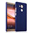 Hard Rigid Plastic Matte Finish Snap On Case for Huawei Mate 8 Blue