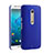 Hard Rigid Plastic Matte Finish Snap On Case for Motorola Moto X Style Blue