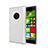 Hard Rigid Plastic Matte Finish Snap On Case for Nokia Lumia 830 White