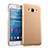 Hard Rigid Plastic Matte Finish Snap On Case for Samsung Galaxy Grand Prime SM-G530H Gold