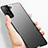 Hard Rigid Plastic Matte Finish Snap On Case for Samsung Galaxy S21 FE 5G Black
