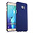 Hard Rigid Plastic Matte Finish Snap On Case for Samsung Galaxy S6 Edge+ Plus SM-G928F Blue