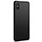 Hard Rigid Plastic Matte Finish Snap On Case for Xiaomi Mi 8 Screen Fingerprint Edition Black