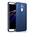 Hard Rigid Plastic Matte Finish Snap On Case M03 for Huawei Honor 6X Pro Blue