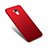 Hard Rigid Plastic Matte Finish Snap On Case M04 for Huawei Honor 6C Pro Red