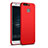 Hard Rigid Plastic Matte Finish Snap On Case M05 for Huawei P9 Plus Red