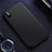 Hard Rigid Plastic Matte Finish Snap On Case M12 for Apple iPhone Xs Black