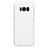 Hard Rigid Plastic Matte Finish Snap On Case P01 for Samsung Galaxy S8 White