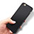 Hard Rigid Plastic Matte Finish Snap On Case P04 for Apple iPhone 6 Plus Black