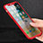 Hard Rigid Plastic Matte Finish Snap On Case S02 for Apple iPhone X Red