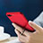 Hard Rigid Plastic Matte Finish Snap On Case with Finger Ring Stand A01 for Apple iPhone 7 Plus Red