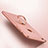 Hard Rigid Plastic Matte Finish Snap On Case with Finger Ring Stand A02 for Apple iPhone 6S Pink