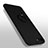 Hard Rigid Plastic Matte Finish Snap On Case with Finger Ring Stand F02 for Apple iPhone 7 Plus Black