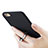 Hard Rigid Plastic Matte Finish Snap On Case with Finger Ring Stand for Apple iPhone 6S Black