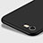 Hard Rigid Plastic Matte Finish Snap On Case with Finger Ring Stand for Apple iPhone 7 Black