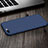 Hard Rigid Plastic Matte Finish Snap On Case with Finger Ring Stand for Apple iPhone 7 Plus Blue