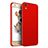 Hard Rigid Plastic Matte Finish Snap On Case with Finger Ring Stand for Huawei Honor 5A Red