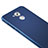 Hard Rigid Plastic Matte Finish Snap On Case with Finger Ring Stand for Huawei Honor 6C Blue