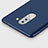 Hard Rigid Plastic Matte Finish Snap On Case with Finger Ring Stand for Huawei Honor 6X Pro Blue